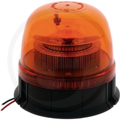 Girofaro a led tensione 12 / 24 V 3 funzioni fissaggio a vite macchina agricola | Newgardenstore.eu