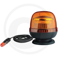 Faro giratorio led 12/24 V montaje en imán en máquina agrícola | Newgardenstore.eu