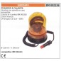 Rotating beacon with plug and extendable cable Ø  110 mm height 190 mm 002136