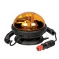 NEWGARDENSTORE ellipse rotating beacon 12V magnetic base for agricultural tractor A28441