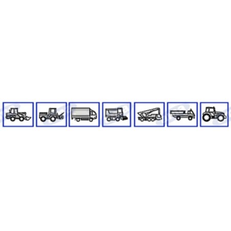 LED-Leuchte 12-24V Magnetfuß 169x127mm Traktor selbstfahrende Landmaschine