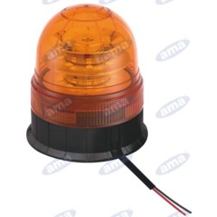 LED rotating beacon 12-24V flat base 160x140mm tractor agricultural machine