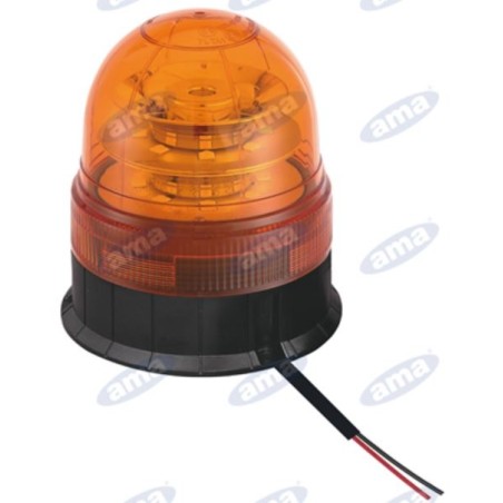 Faro giratorio LED 12-24V base plana 160x140mm tractor máquina agrícola | Newgardenstore.eu