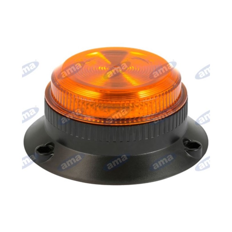 Balise Led base plate h 62mm L 145mm automoteur agricole 12-30V 30 LEDs