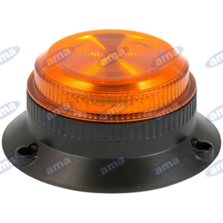 Led beacon flat base h 62mm L 145mm self-propelled agricultural machine 12-30V 30 LEDs | Newgardenstore.eu