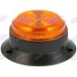 Balise Led base plate h 62mm L 145mm automoteur agricole 12-30V 30 LEDs