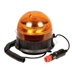 Girofaro led NEWGARDENSTORE 12-24V base magnetica ECE R65 per trattore agricolo | Newgardenstore.eu