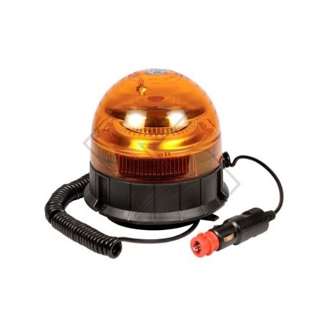 Girofaro led NEWGARDENSTORE 12-24V base magnetica ECE R65 per trattore agricolo | Newgardenstore.eu