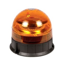 NEWGARDENSTORE LED beacon 12-24V flat base ECE R65 for agricultural tractor