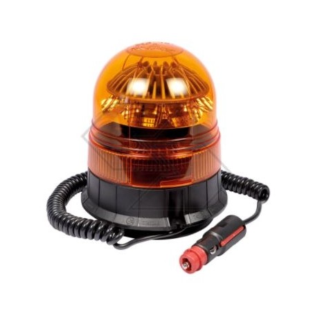 Girofaro led Vega NEWGARDENSTORE 10-30V base magnetica ECE-R65 trattore agricolo | Newgardenstore.eu