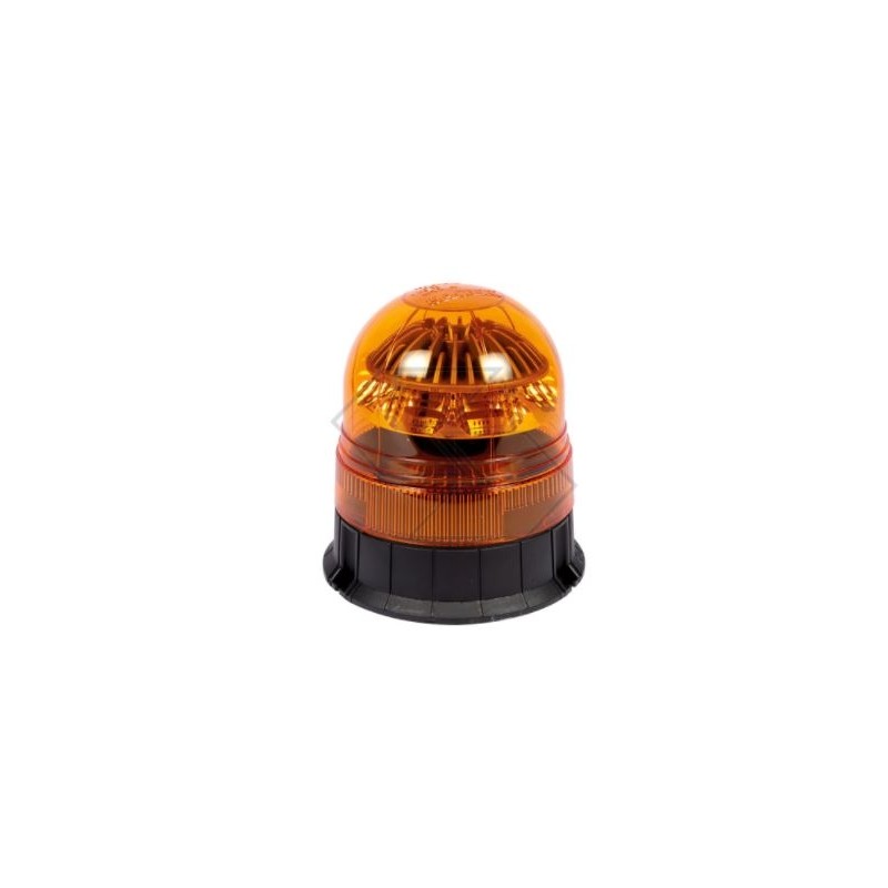 Girofaro led Vega NEWGARDENSTORE 10-30V base piana ECE-R65 per trattore agricolo