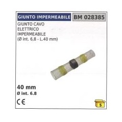 Joint de câble électrique étanche Ø interne 6,8 mm longueur 40 mm | Newgardenstore.eu