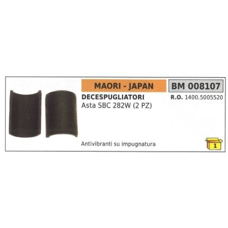 MAORI poignée anti-vibration pour débroussailleuse ASTA SBC 282W (2 PZ) 008107 | Newgardenstore.eu