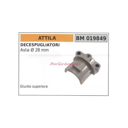 Giunto superiore asta Ø 28mm ATTILA decespugliatore 019849 | Newgardenstore.eu