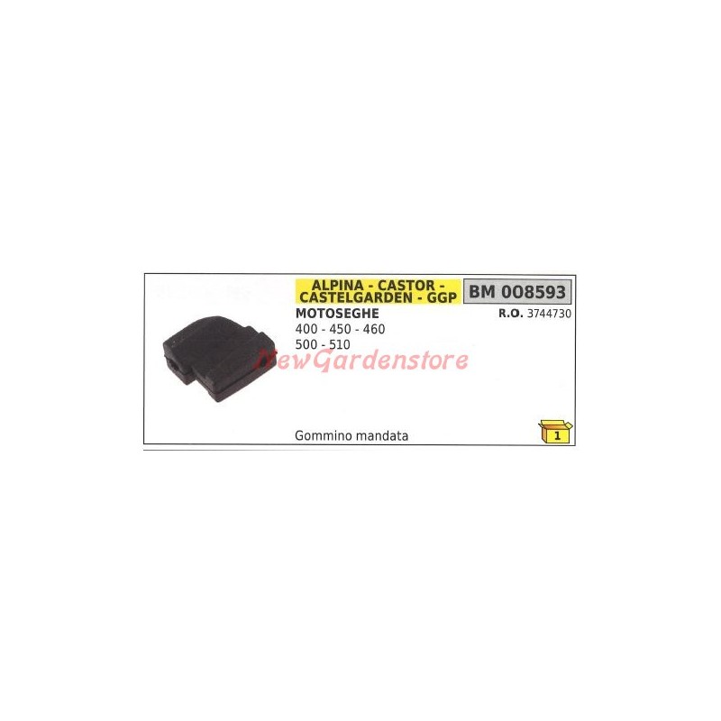 Gommino mandata aspirazione olio GGP  motosega 400 450 460 500 510 3744730