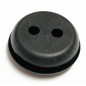 2-hole rubber grommet UNIVERSAL internal Ø  21.7 mm height 11 mm
