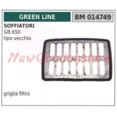 Luftfiltergitter GREEN LINE Gebläse GB 650 altes Modell 014749 | Newgardenstore.eu