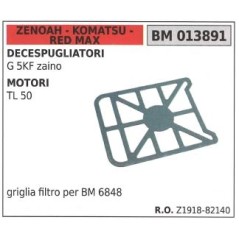 Filtre à air ZENOAH pour débroussailleuse à dos G 5KF TL50 013891