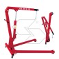 Hydraulic folding crane lifts heavy objects 1520x1100 mm height 1500mm