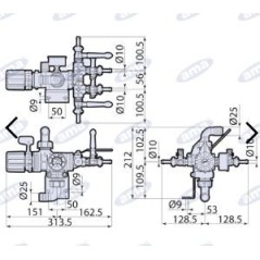 GS35S remote control unit for spraying 88931 | Newgardenstore.eu