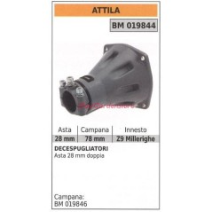 ATTILA brushcutter clutch assembly 28mm double rod 019844 | Newgardenstore.eu