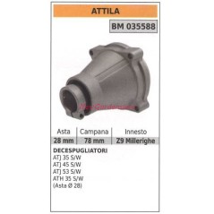 Clutch assembly ATTILA brushcutter ATJ 35 S/W 45 S/W 035588 | Newgardenstore.eu
