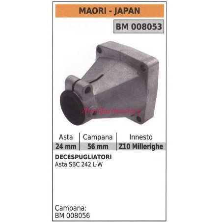 MAORI brushcutter clutch assembly 008053 | Newgardenstore.eu
