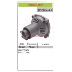 Conjunto embrague PROGREEN multiherramienta PG 33 combi 030111 | Newgardenstore.eu