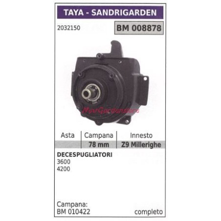 Kupplungseinheit TAYA Freischneider 3600 4200 008878 | Newgardenstore.eu