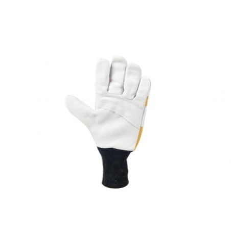 Gants 2 paires protection contre la coupure (0-16m/s) orange fluorescent ceinture noire | Newgardenstore.eu