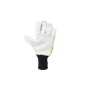 Gloves 2 pcs pair cut protection (0-16m/s) fluorescent orange belt black