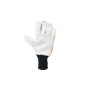 Guantes 2 pares protección al corte (0-16m/s) naranja fluorescente cinturón negro