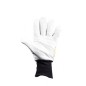 Gants 2 paires protection contre les coupures (0-16m/s) avec poignet tricoté noir