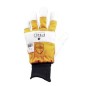 Gants 2 paires protection coupure (0-16m/s) avec poignet tricoté noir 6-8875