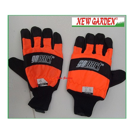 Chainsaw cut-resistant gloves for protection up to 16m/s GOPART M L XL 3302152 | Newgardenstore.eu