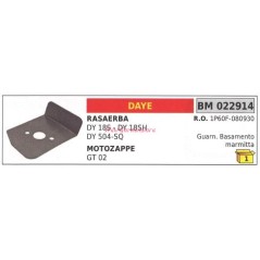 Junta base silenciador DAYE motozappa GT 02 022914 | Newgardenstore.eu