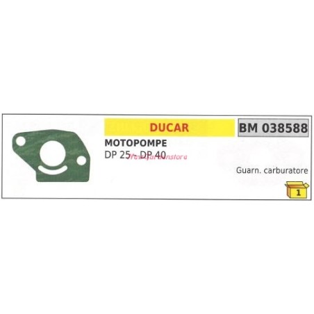 Kraftstoffdichtung DUCAR-Motorpumpe DP 25 40 038588 | Newgardenstore.eu