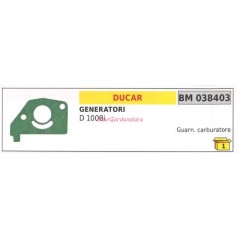 Guarnizione carburatore DUCAR generatore D 1000i 038403
