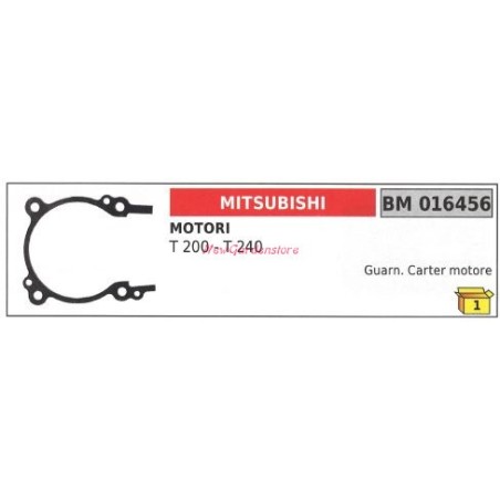 Gasket crankcase MITSUBISHI brushcutter T 200 240 016456 | Newgardenstore.eu