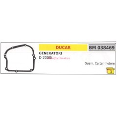 Gasket engine crankcase DUCAR generator D 2000i 038469