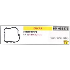 Crankcase gasket DUCAR motor pump DP 25 40 038576