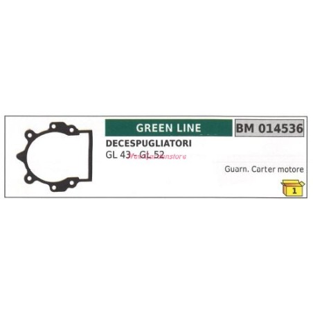 Gasket crankcase GREENLINE brushcutter GL 43 52 014536 | Newgardenstore.eu