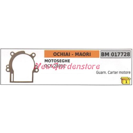 Gasket crankcase OCHIAI chainsaw OCS 2801C 017728 | Newgardenstore.eu