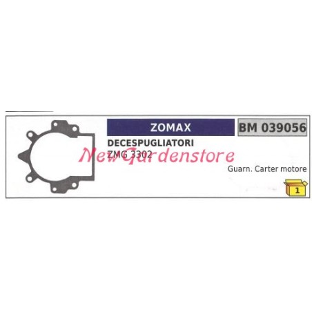 Joint carter moteur ZOMAX débroussailleuse ZMG 3302 039056 | Newgardenstore.eu