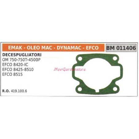 EMAK cylinder gasket OM 750 750T brushcutter 011406 | Newgardenstore.eu