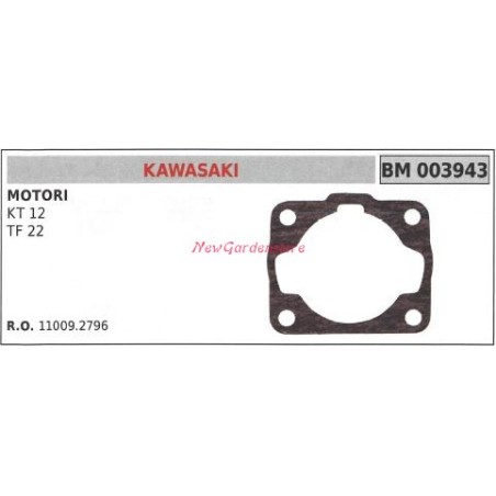 Cylinder gasket KAWASAKI brushcutter KT 12 TF 22 003943 | Newgardenstore.eu