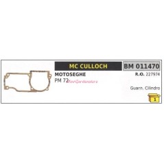 MCCULLOCH chainsaw PM 72 cylinder gasket 011470