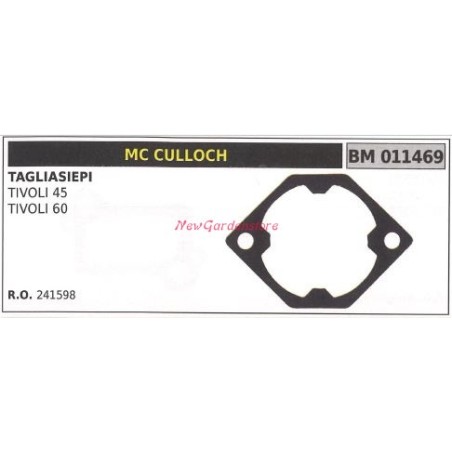 Joint de cylindre MCCULLOCH Taille-haie TIVOLI 45 60 011469 | Newgardenstore.eu