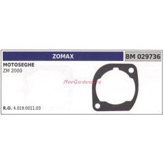 Guarnizione cilindro ZOMAX motosega ZM 2000 029736