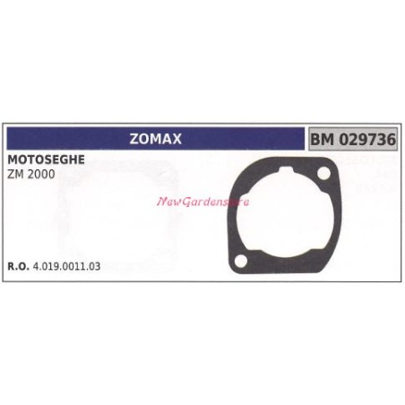 Zylinderdichtung ZOMAX Motorsäge ZM 2000 029736 | Newgardenstore.eu
